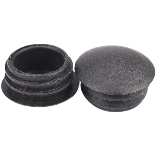 Blanking Round Plastic End Caps 13Mm Diameter Plastic Pipe Tube Inserts 24 Pcs