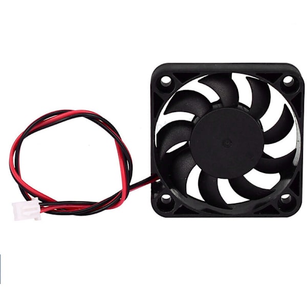 50X50X10Mm 5010 DC 2-polig borstlös kylfläkt passar för CPU / elektronisk utrustning, 24V