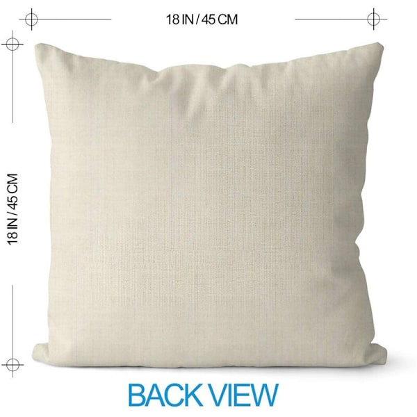 Påskkuddfodral 18 X 18 Set om 4 Påskdekorationer Kuddfodral Dekoration för Soffa