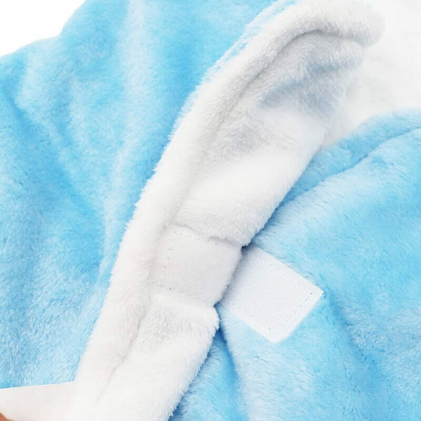 Enhörning Baby Sovsäck Swaddling Nyfödd Flicka Pojke Tjock Wrapfilt Med Huva Varm Korall Sammet Sovsäck Nyfödd Sovsäck Separata Fötter