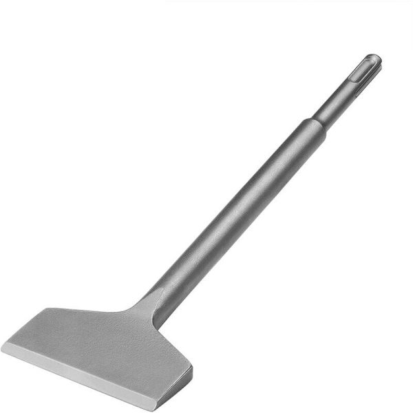 SDS Plus Mejslar 250 x 75 mm Böjd Vinklad Kakelmejslar Avlägsnare Kakelmejslar