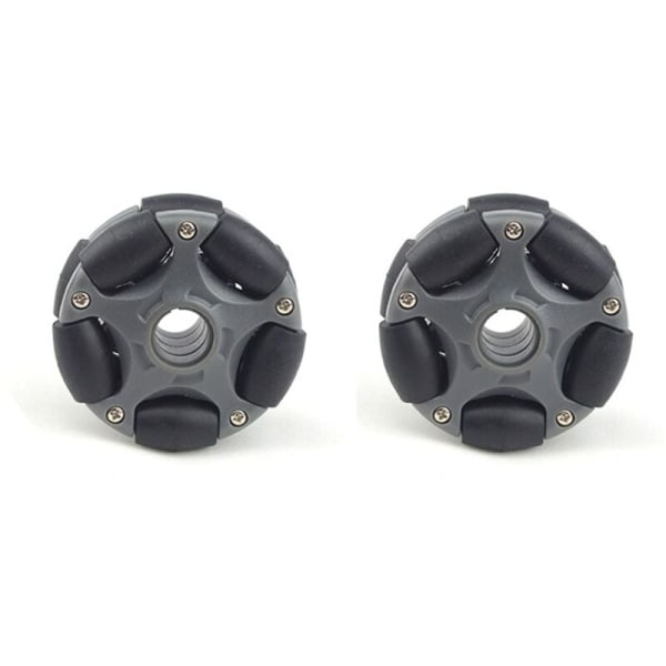 2 stk. Serie 58mm Plast Omnihjul for Robot Servo Omnihjul 14135
