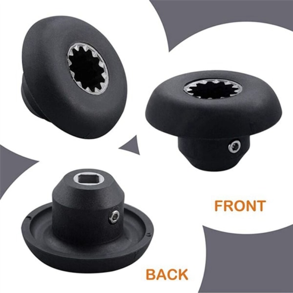 2X Avanceret Udskiftningsblad med Drivsokkel Kit til Advanced Series Touch and Go Quiet One 48/64 Oz.