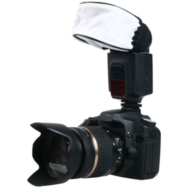 1X Universal Softbox Diffuser til DSLR-kameraer, Flash Light Speed ​​Lights Mini Portable Soft Box