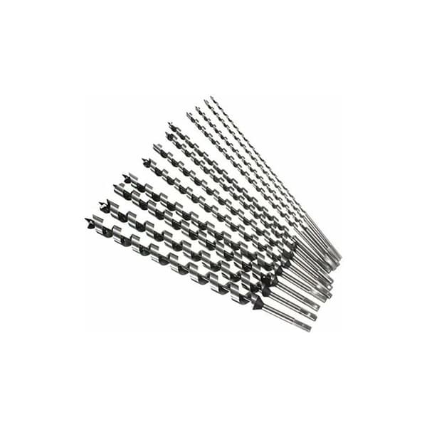 460mm 6-28mm Hex Shank Brad Drill Bit Spiral Drill Bit Wood Drilling Tool - 14mm
