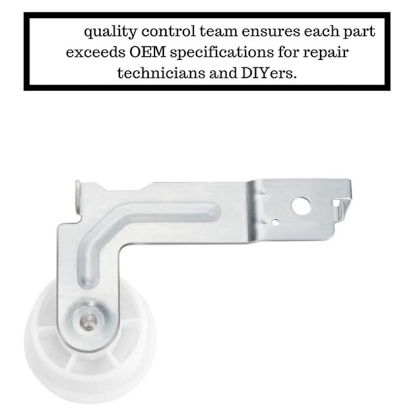 2X DC93-00634A Tørretumbler Idlerhjul til Dele DC97-07509B AP4373659 AP6038887 AP4213616 PS4216837 PS11771601