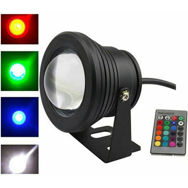 LED Springvand Lampe, Swimmingpool, Undervandsbelysning, Farveskiftende til Akvarium Dam