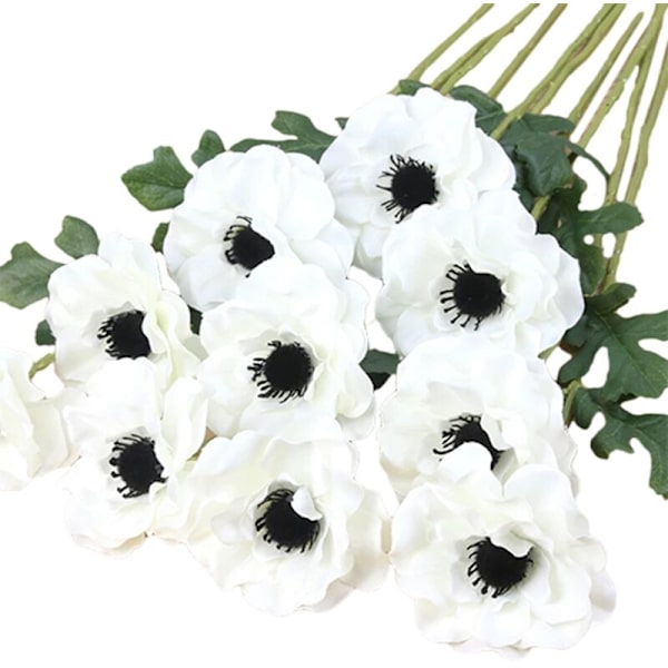 Simulert silke enkelt hode dekorasjon falske blomster bryllup fest bakgrunn rekvisitter-D