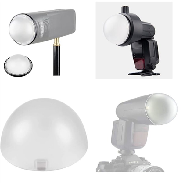 2X -R11 Kuppeldiffusor Kompatibel med H200R Rundt Blitzhode V1-serie V1-S V1-N V1-C AD200 Pro