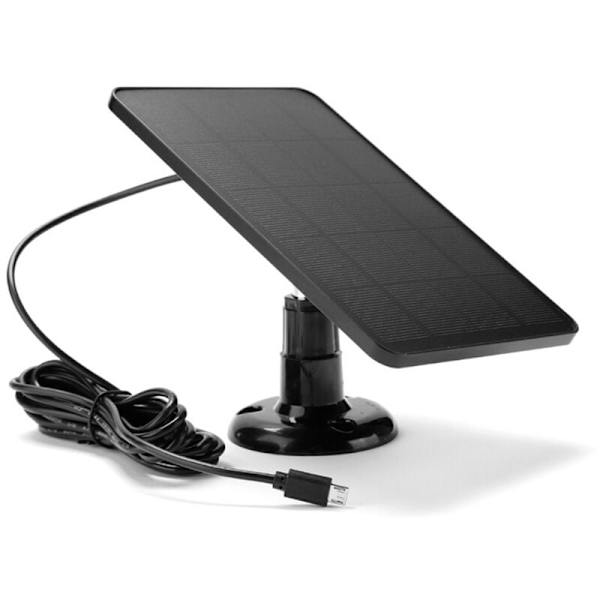 Solcellsladdare 4W 5V USB-laddning Bärbara solpaneler för säkerhetskamera/Litet hembelysningssystem