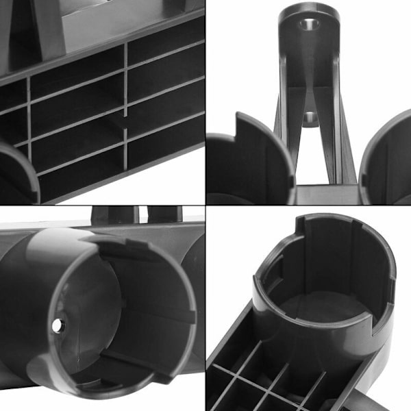 Vægbeslag til Dyson V11 V10 V8 V7 Støvsuger, Tilbehørsholder Dok Station til Dyson V7 V8 V10 V11 Serie Støvsuger (med Delepakke)