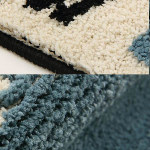 Skridsikker bademåtte, køkken badeværelse brusebad måtte blød mikrofiber hurtig tør vandabsorberende maskinvaskbar（40x60cm）