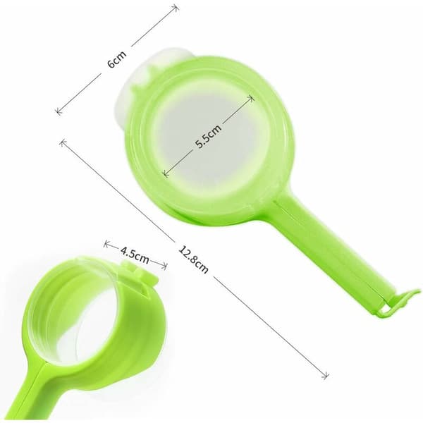 2 stk. forseglingklips, forseglet klips, matforseglingklips, kjøkkenhellingklips, multifunksjonell forseglingklips, oppbevaringsforseglingklemme, matsnacks-klips-