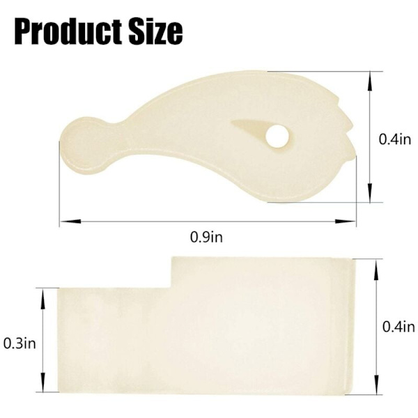 80040 Reservedeler Vaskemaskin Agitatorsett for ERD48, ERD36LP, ERD36NG, ERD48LP, ERD48NG Vaskemaskin (Pakke med 20)