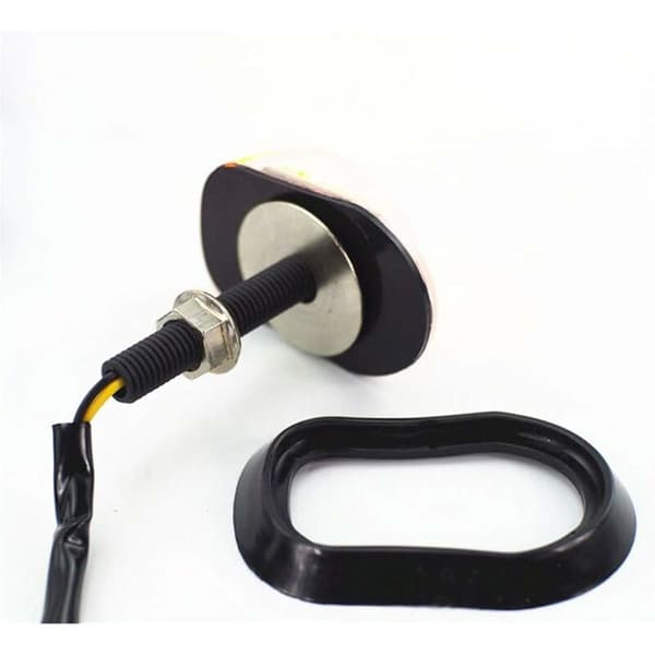 Vanntett LED-lampe for motorsykkel scooter frontlykter 2 stykker-