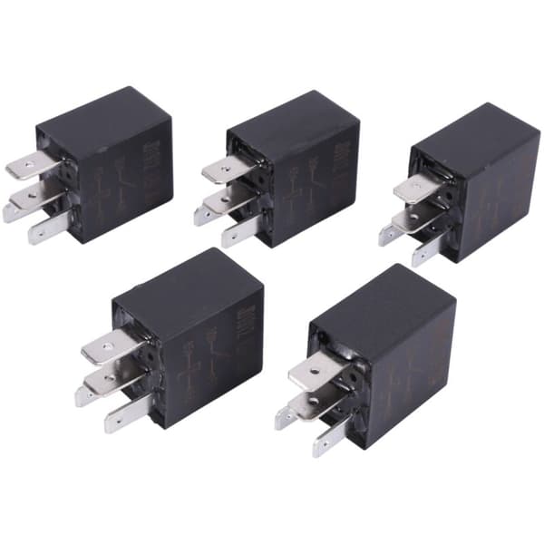10x Bil Auto Relæ Kit 30A AMP 12V 4Pin SPST til Brændstofpumpe Ventilator