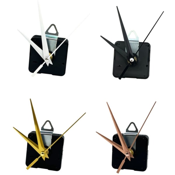 1 Set DIY Quartz Tyst Väggklocka Central Mekanism Rörelse Kit för Maskineri Klocka Bord Svep Mekanisk Klocka A