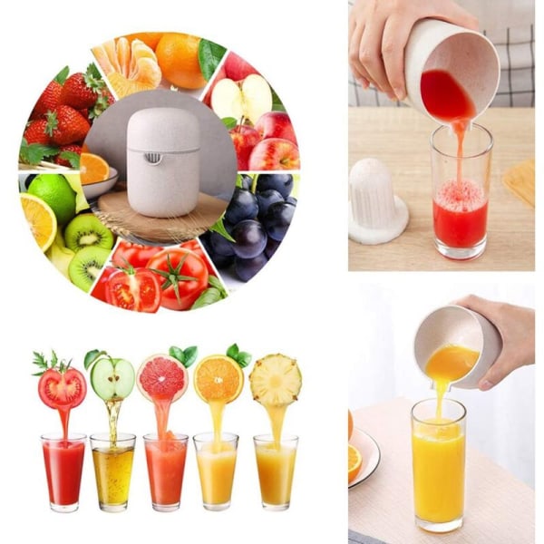 Manuel Citruspresser Citruspresser Citron Appelsinpresser Citruspresser Manuel Citruspresser Roterende Presser Dæksel