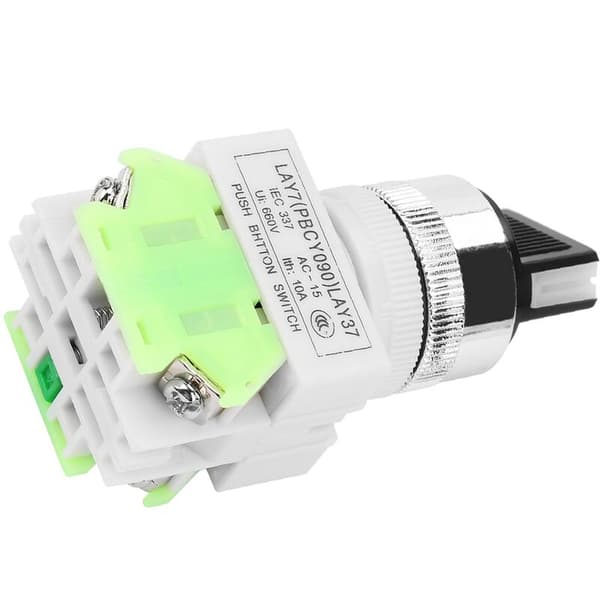 Selvlåsende roterende switch 220 V med 3-position vælger LAY37-20X/31