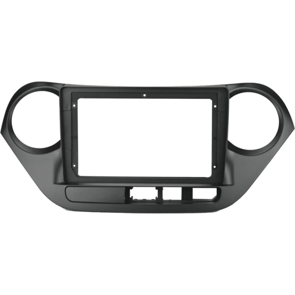 9 tommers 2 Din bil dashramme radio fascia dashbord MP5 DVD-spiller adapterrammepanel for I10 2014-2017 LHD