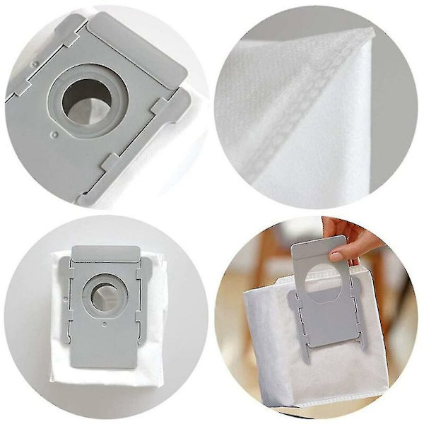 Til iRobot Roomba S9(9150) S9+ S9 Plus Side Roller Brush med Hepa Filter