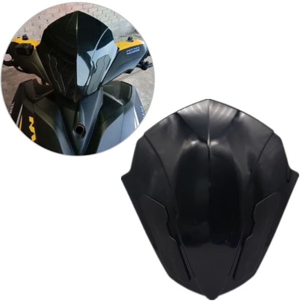 Motorcykel Vindskærm Visor Passer til 155 V1 / Aerox V2 2021 Sort