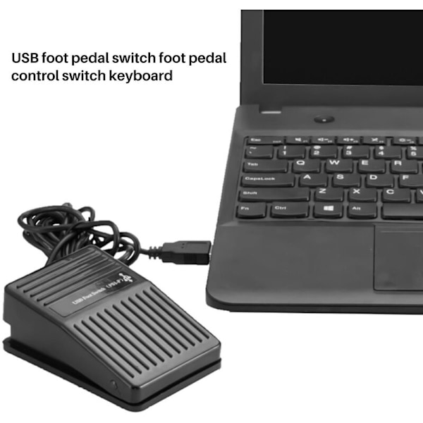 USB Fodpedal Switch Kontrol Tastaturhandling Til Ny Fodpedal USB HID