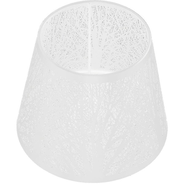 Lampskärm i modern stil med hål, metall, E27, miniatyrskogsträd, snidad, för sovrum och vardagsrum