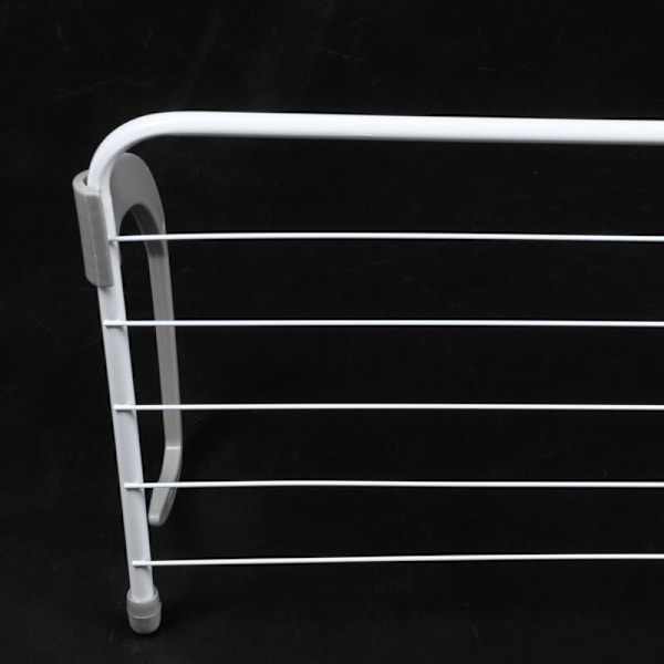 Bærbar sammenleggbar tørkestativ Henger Klær Ingen behov for avgratting Radiator Vinteroppvarming Henger for balkong 52X16X34.5Cm