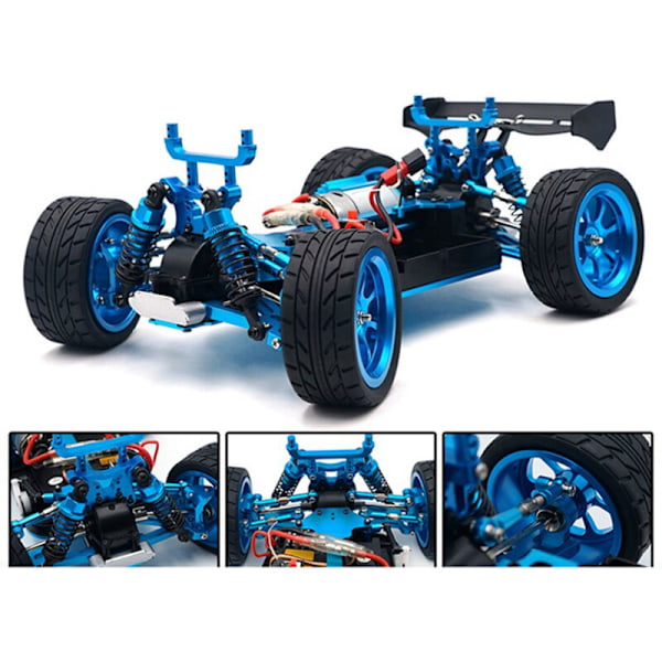 RC-auton metallirunko kuori pylväs tolpat A949 A959 A969 A979 K929 A959-B 1/18 RC-päivitysosat, keltainen