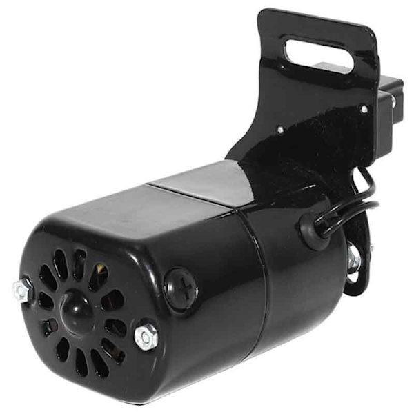 220V 180W 0.9A Kvalitets Hjemmesymaskinemotor 10000RPM Symaskinemotor Sort