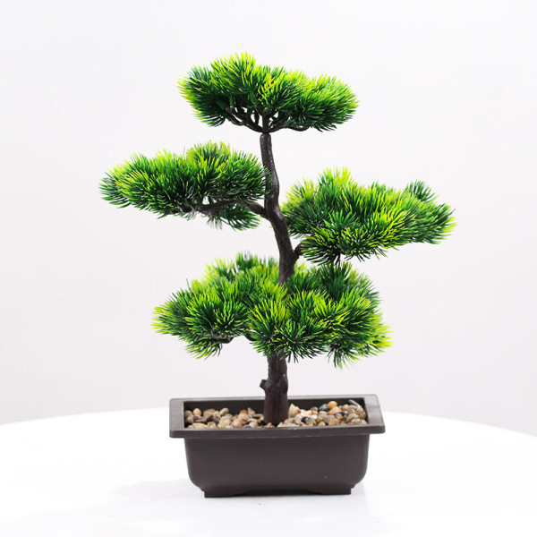 Keinotekoinen Bonsai Mänty Pöytä Simulaatio Ruukkupuutarha Luova Sisustus Bonsai Ruukku 5, AAFGVC