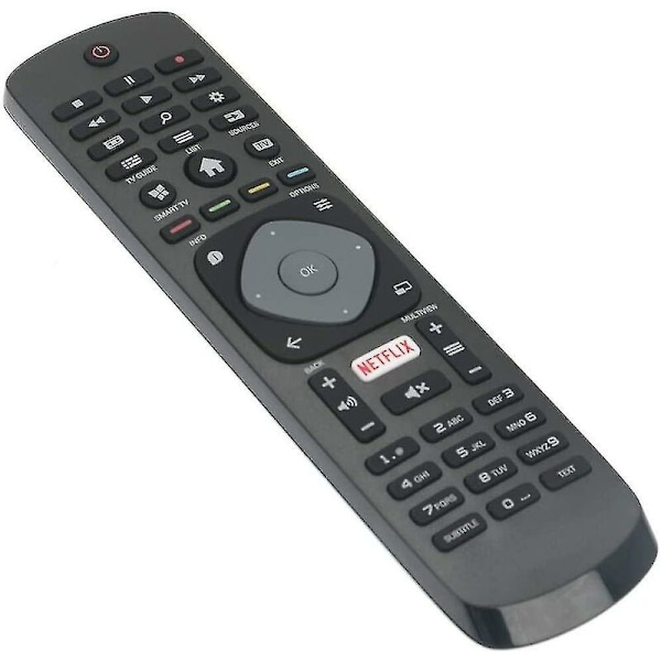 Fjernbetjening erstatning til Philips 4k Uhd Hdr Ambilight Smart TV 43pus6262 49pus6262 50pus6262 55pus6262 65pus6262