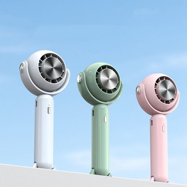 Portable Handheld Fan Semiconductor Refrigeration Cooling USB Rechargeable Silent Mini Fan Air Cooler Desktop Outdoor-C