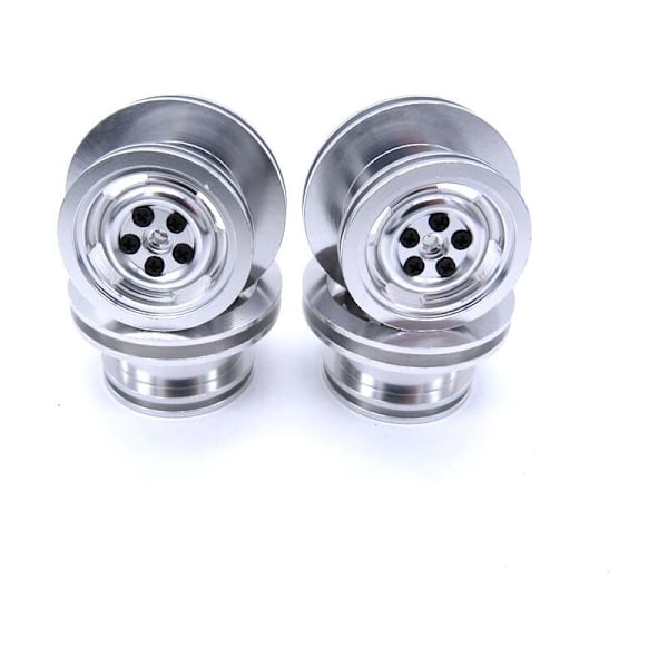 4 kpl auton sarjan metalliset pyörännavat vanteet 1/12 Mn D90 D91 D96 D99S malliautoon varaosat tarvikkeet