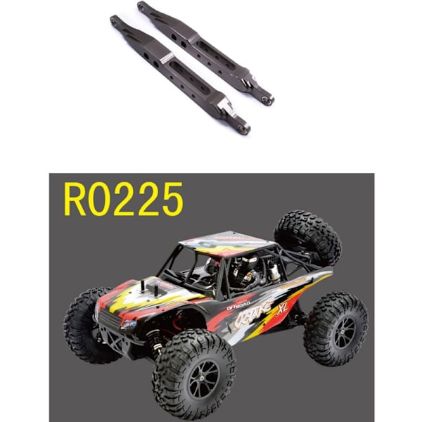 2 kpl Metalliset taka-alavarren tangot 10982 VRX Racing RH1043 RH1045 RH1043SC RH1045SC 1/10 päivitysosat Kauko-ohjattava auto,