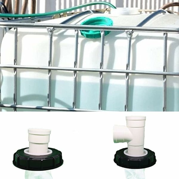 IBC Låg Filter IBC Tank Tilbehør Nylon Filterdæksel 165mm med Topdæksel IBC Regnvandstank Netfilter Ler Tønde-1