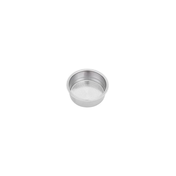 Dobbeltlags rustfritt stål kaffefilter trykkfilterkurv kaffemaskin tilbehør for dobbel kopp