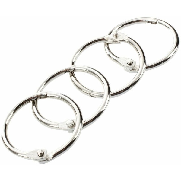 50 stk ringpermer 30mm ytre diameter Ark Key ring