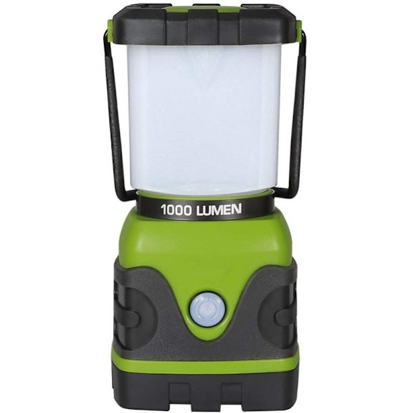 LED Campinglykta, Kraftfull 1000lm Campinglampa, Justerbar Ljusstyrka, Vattentät Campingbelysning, för Camping, Bivack, Fiske, Vandring, Ca