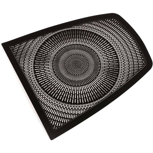 Dashboard Net Cover Center Console Audio Speaker Trim Stickers Til- 7 Serie 2009-2014 Bil Interiør