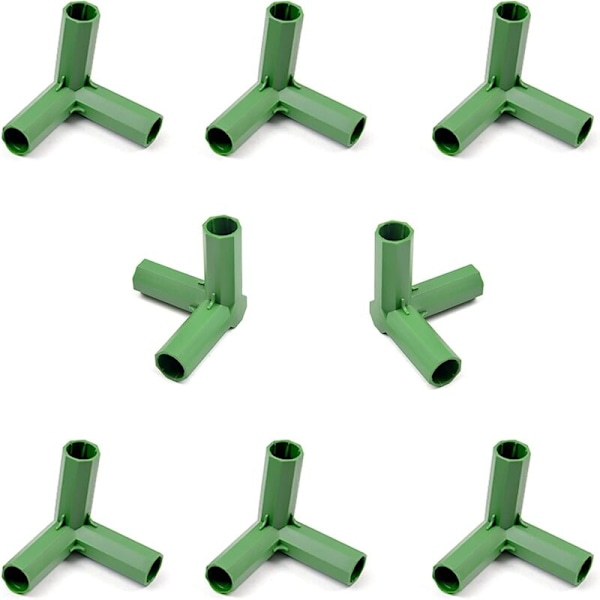 Drivhusrammeforbindelse, Drivhusramme Møbelforbindelser, 10 Hage Rammeforbindelsestilbehør 16 mm Stabil Brakett for Drivhusramme (