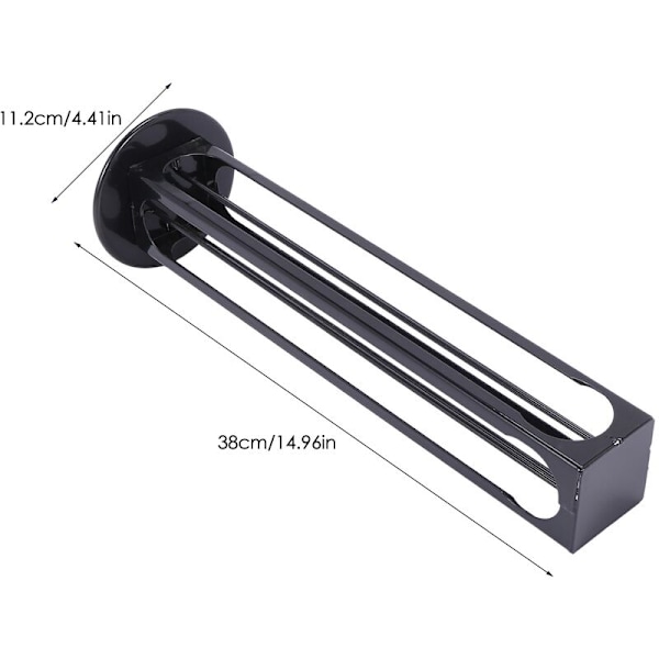 Oasiswj Roterende Kaffekapsler Holder Tårn Metal Display Stativ Opbevaring Kapsel Organizer Værktøj