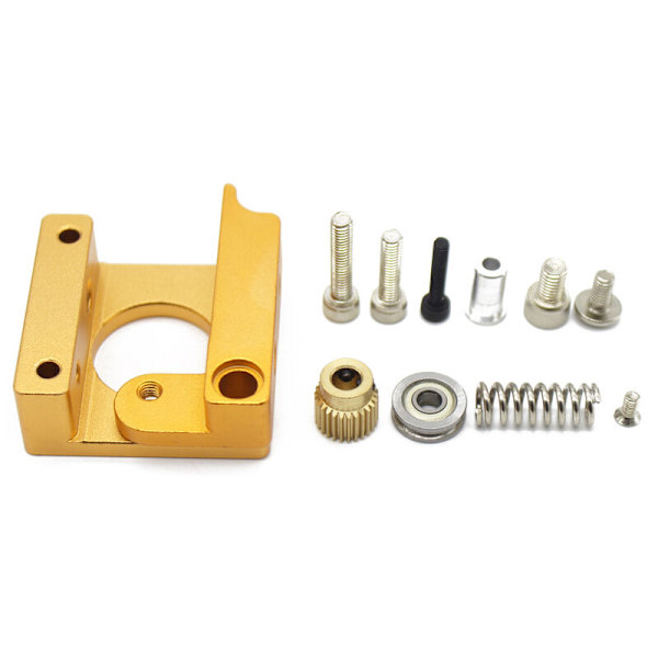 3D-printer MK8 1,75 mm filament ekstruder kit MK8 med alle metalrammer til Makerbot Reprap venstre hånd