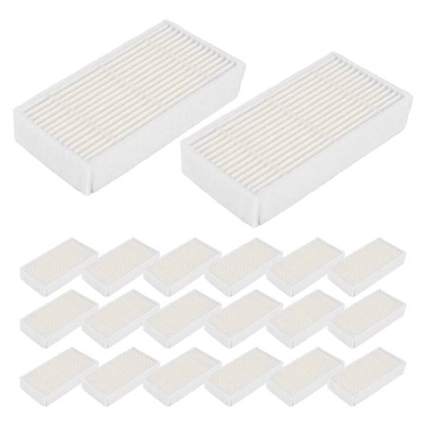 20 stk HEPA-filter til V5 V5S V3 V3S V5Pro V50 V55 X5 V5S Pro robotstøvsugerdeler