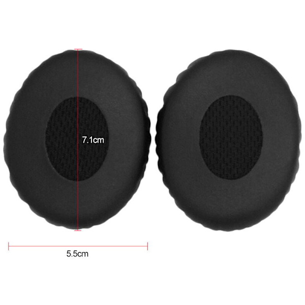 Bose On Ear OE2 OE2i -kuulokkeiden korvatyynyt, 1 pari, musta