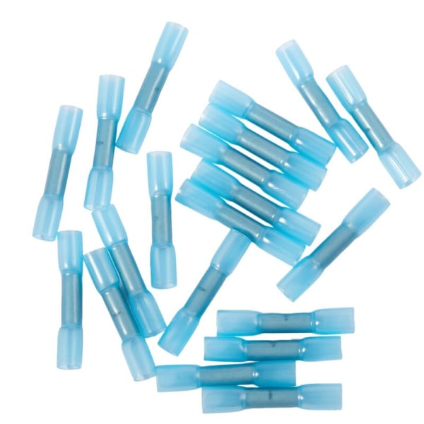 20X Isolerad Termisk Krympslang Ändhylsa Elektrisk Crimp Terminal Anslutning 14-16AWG