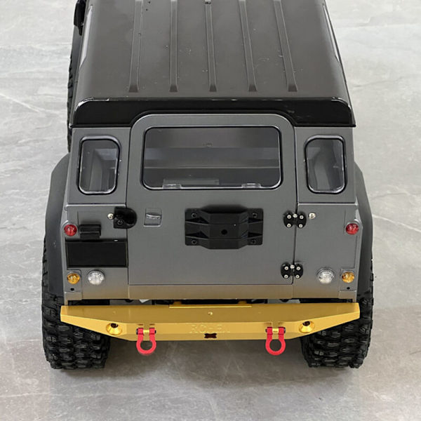 Metallstötfångare och bakre för TRX4 -4 Axial SCX10 90046 AXI03007 MN999 1/10 Fjärrkontrollbil Uppgraderingsdelar,D