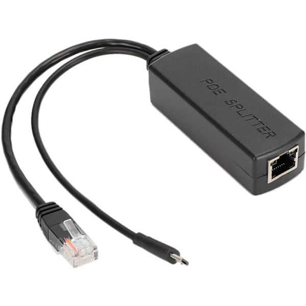 POE Ethernet strømforsyning adapter DC48V til DC5V injektionsmodul USB-stik