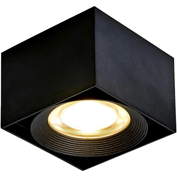 10W LED Taklampa Spotlight, Takspotlights, Taklampa, Justerbara Takspotlights, LED Taklampor, Takbelysning, IP20, 10x10x7cm (B